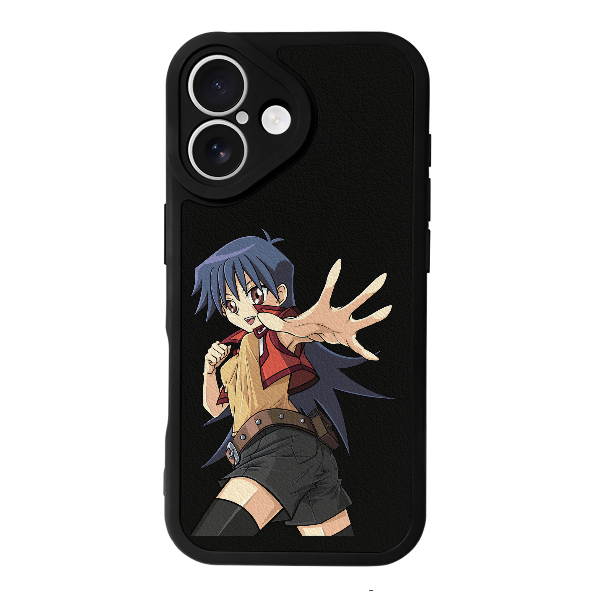 遊☆戯☆王 Yu-Gi-Oh! 【iPhone 16シリーズ対応】シリコンスマホケース（レザー調） 材質：シリコン